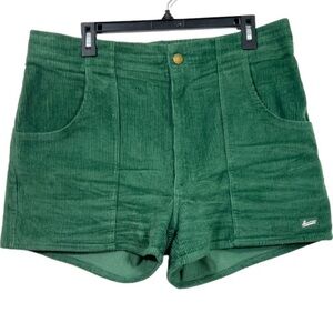 Hammies Corduroy Shorts Green Size 36